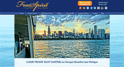 Desktop Screenshot of freespiritcruises.com